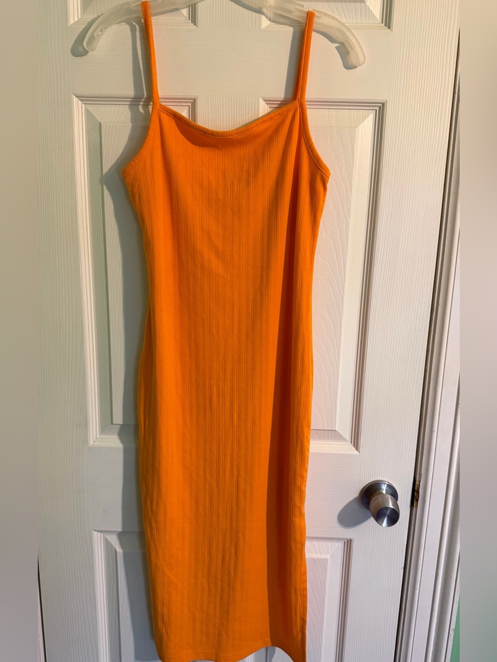 Wild Fable Orange Slip Dress Lightweight Spaghetti Straps - Medium